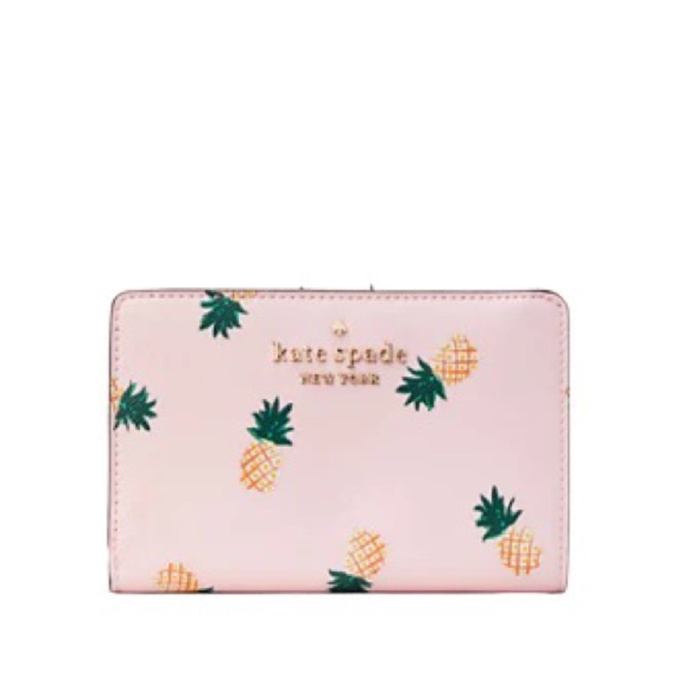 Kate Spade Staci Medium Pineapple Wallet